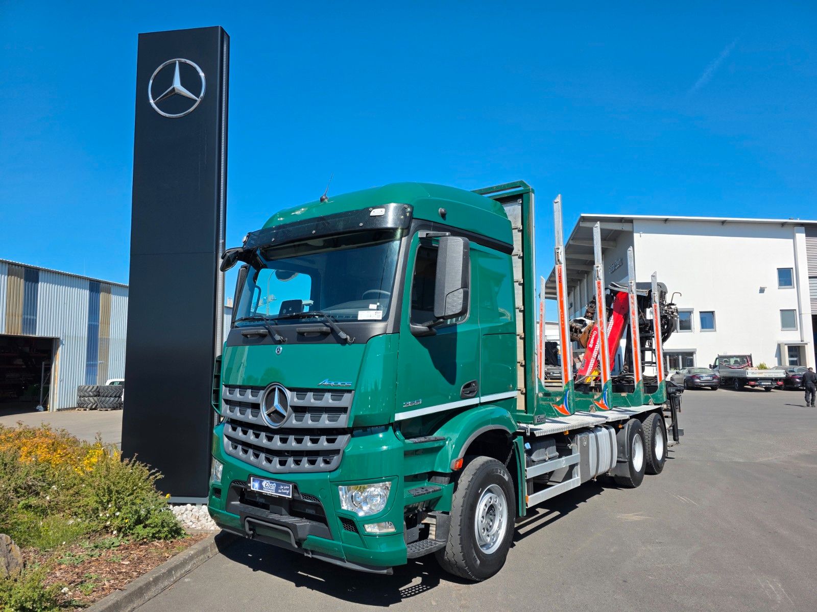 Fahrzeugabbildung Mercedes-Benz Arocs 2651 L 6x4 Cranab TZ12.2 (9,3)