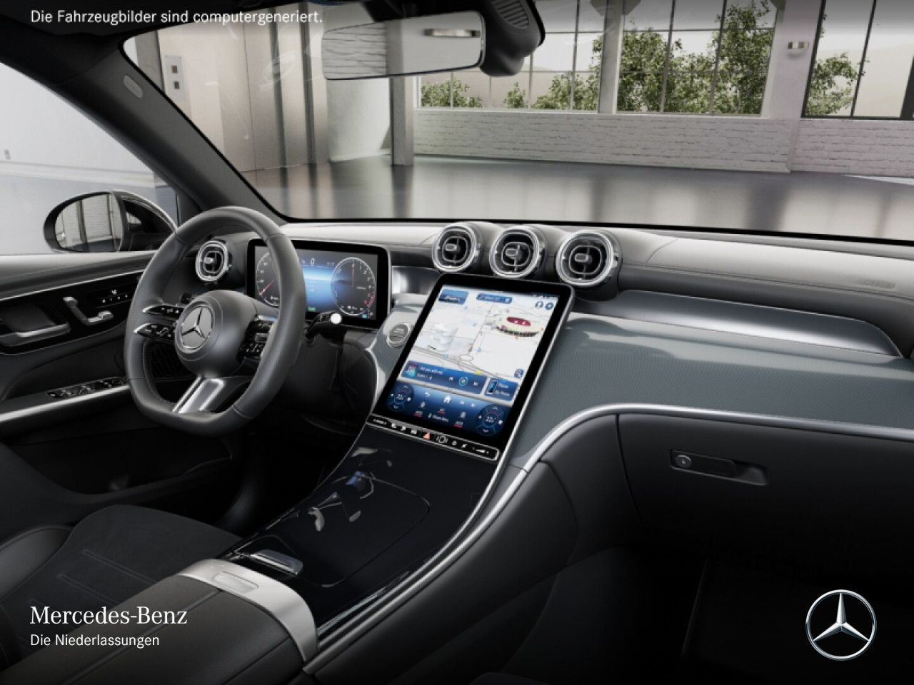 Mercedes-Benz GLC 300 de 4M AMG+PANO+360+AHK+LED+TOTW+KEYLESS foto 10
