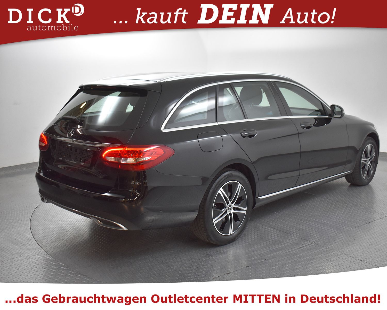 MERCEDES-BENZ C200d T Avantgarde AMG 18"+NAVI+SHZ+PARK+AHK+TEM - Image 4