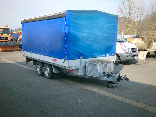 Schoon Plane u. Spriegel Tandemanhänger