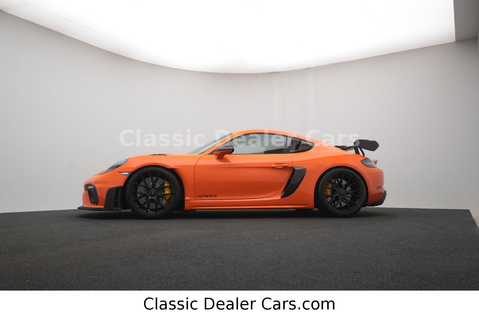 Porsche Cayman GT4 RS Weissach Voll Option PCCB Lift