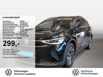Volkswagen Leasingangebot: Volkswagen ID.4 Pure Automatik 2xKlima ACC AUT Akustikglas