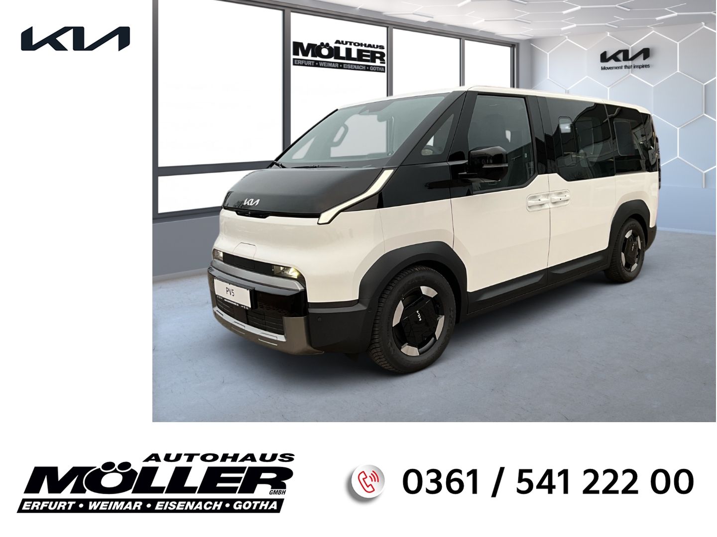 Kia PV5 Passenger ELITE 71,2 kWh 7-Sitze AHK Comfort