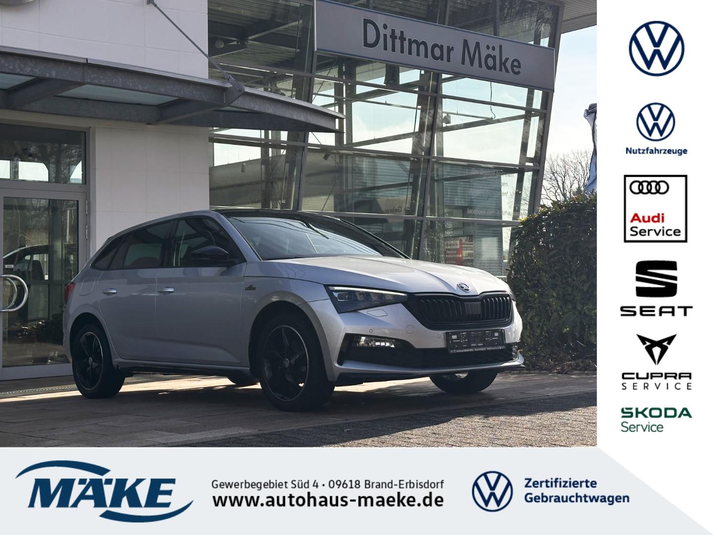 Skoda Scala Monte Carlo 1.0 TSI GRA LED RFK ALU PDC KL