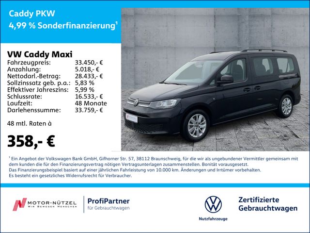 Volkswagen Caddy Maxi 2.0TDI DSG LIFE NAV+ACC+SHZ+2xPDC+DAB