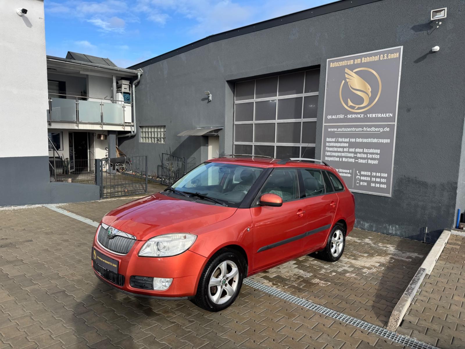Skoda Fabia 2009 — engine 1.598 cm³, 105 HP (77kW)