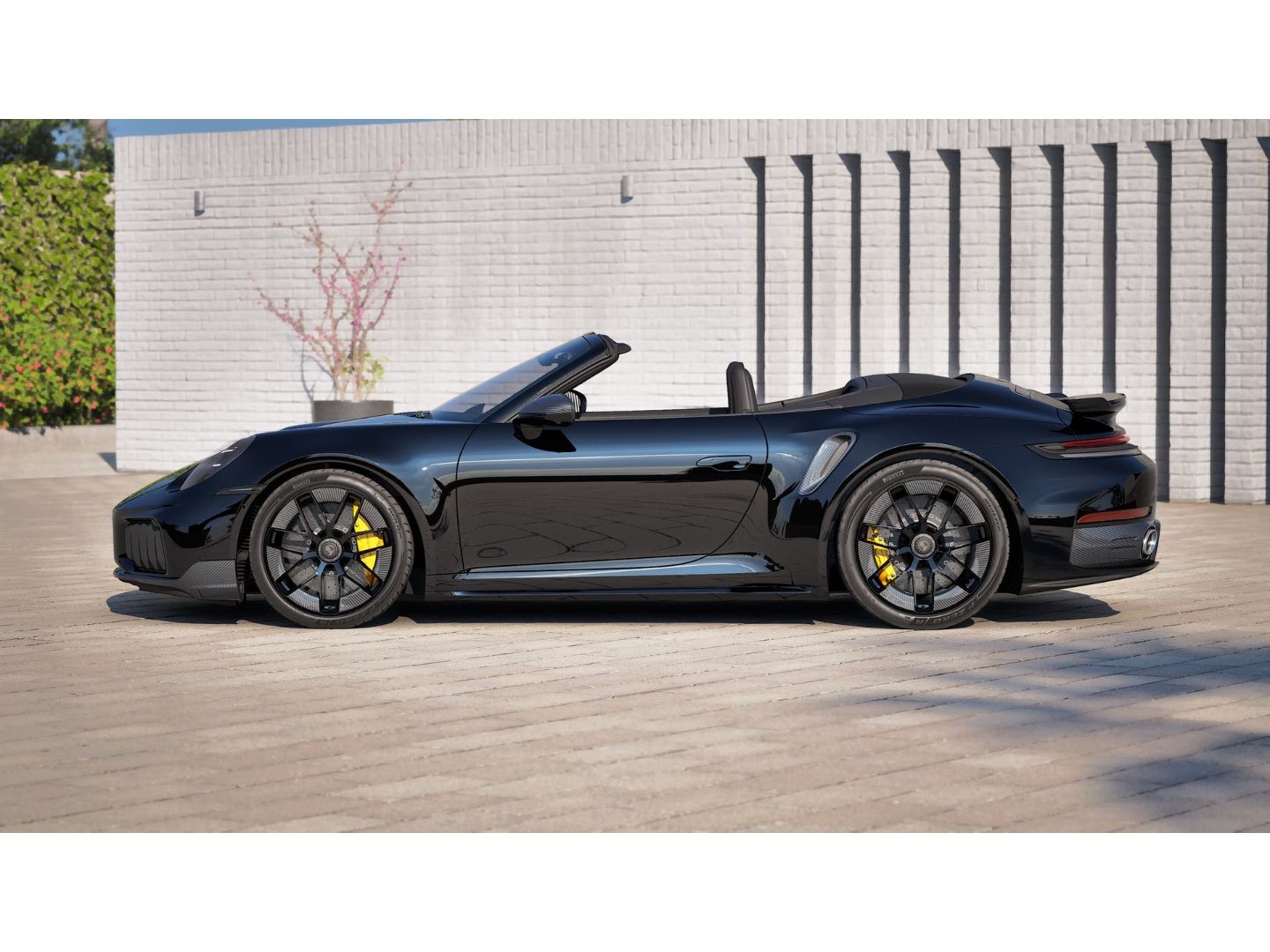 Porsche 992 911 Turbo S Cabriolet Burmester Clubleder imagem 2