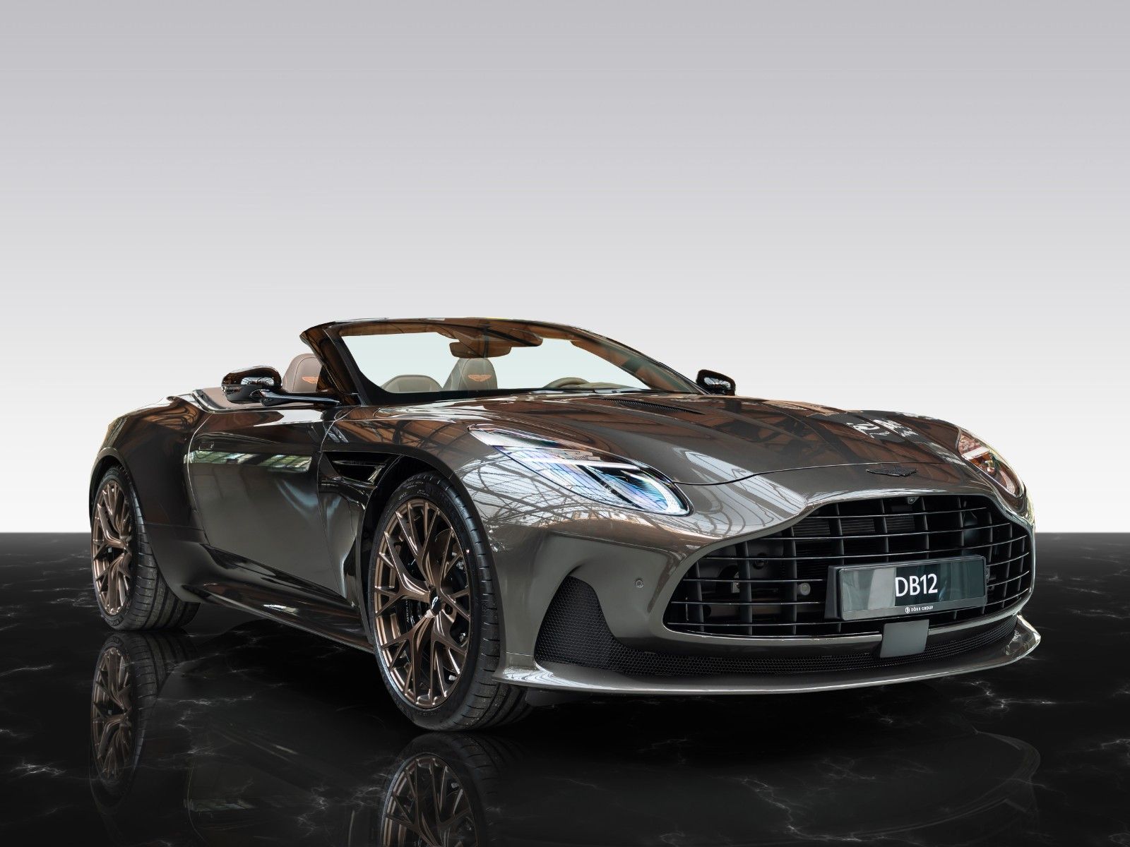 Aston Martin DB12 Volante | Q Paint | Gloss Black Style Pack