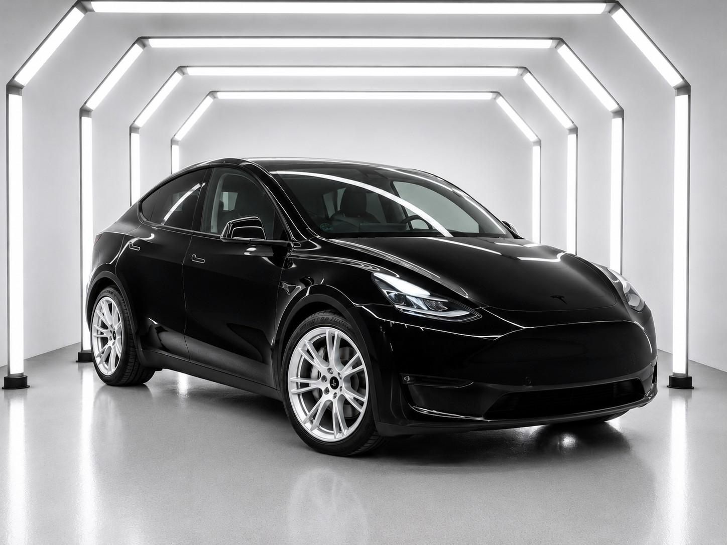 Tesla Model Y RWD Carbon Navi Leder