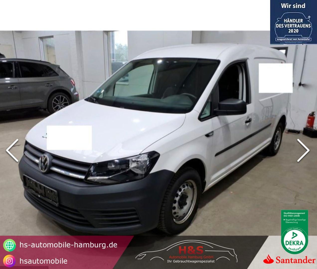 Volkswagen Caddy Nfz Maxi Kasten EcoProfi BMT