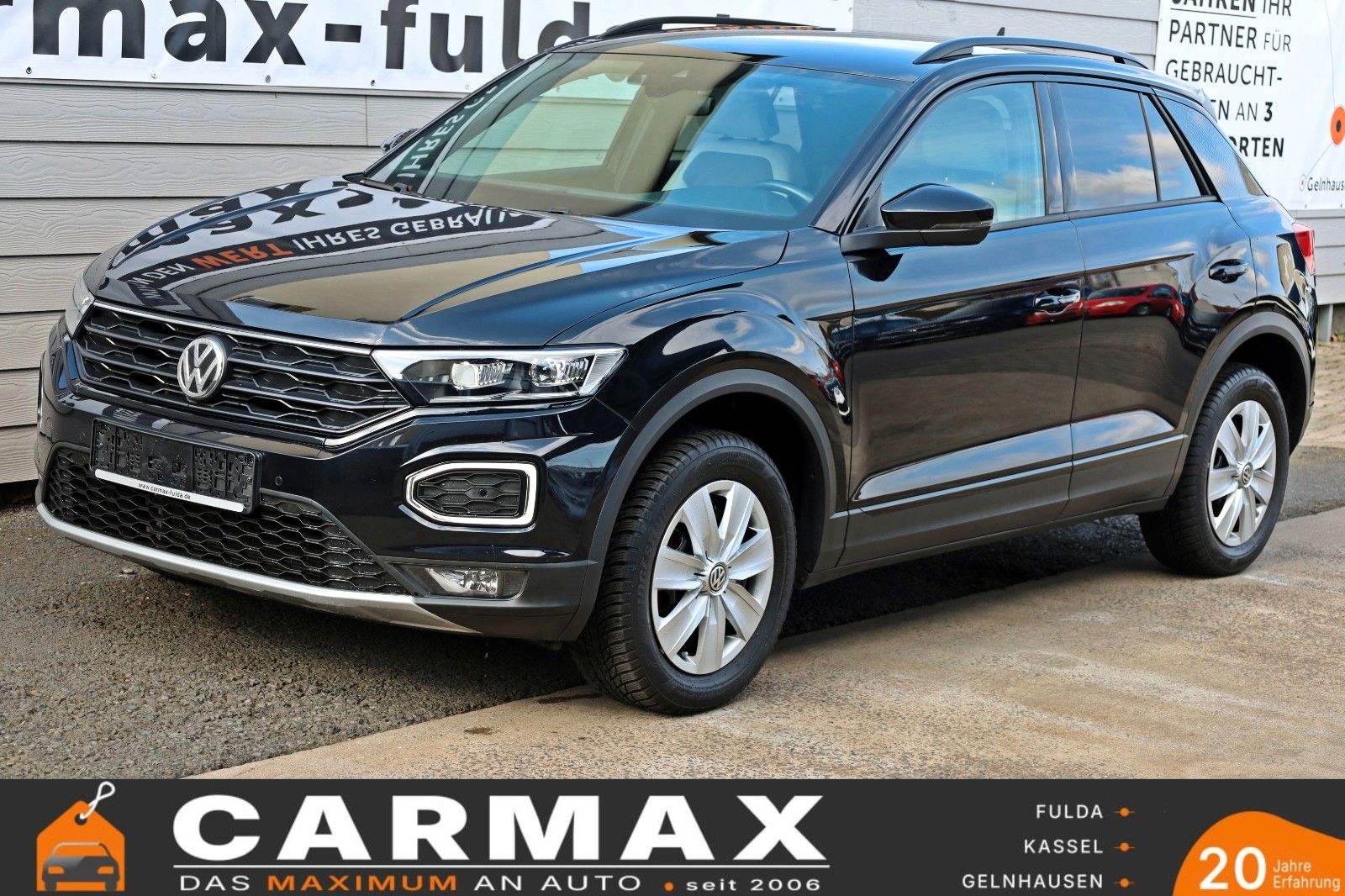 Fahrzeugabbildung Volkswagen T-Roc Style, Leder, Kamera, Black Edition, LED