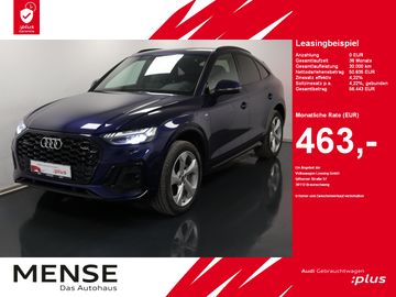Audi Leasingangebot: Audi Q5 Sportback 45 TFSI quattro S tronic S line AHK