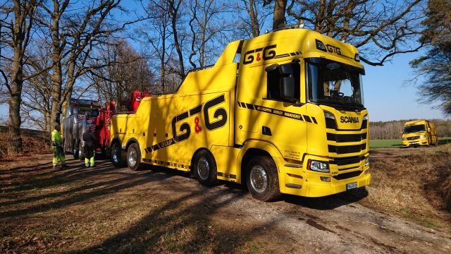 Scania R 650 G&G LKW Berger / Wrecker / OMARS Berger