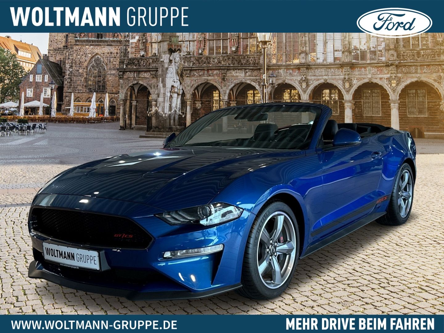 Ford Mustang GT Convertible 5.0 Ti-VCT V8 EU6d Faltda