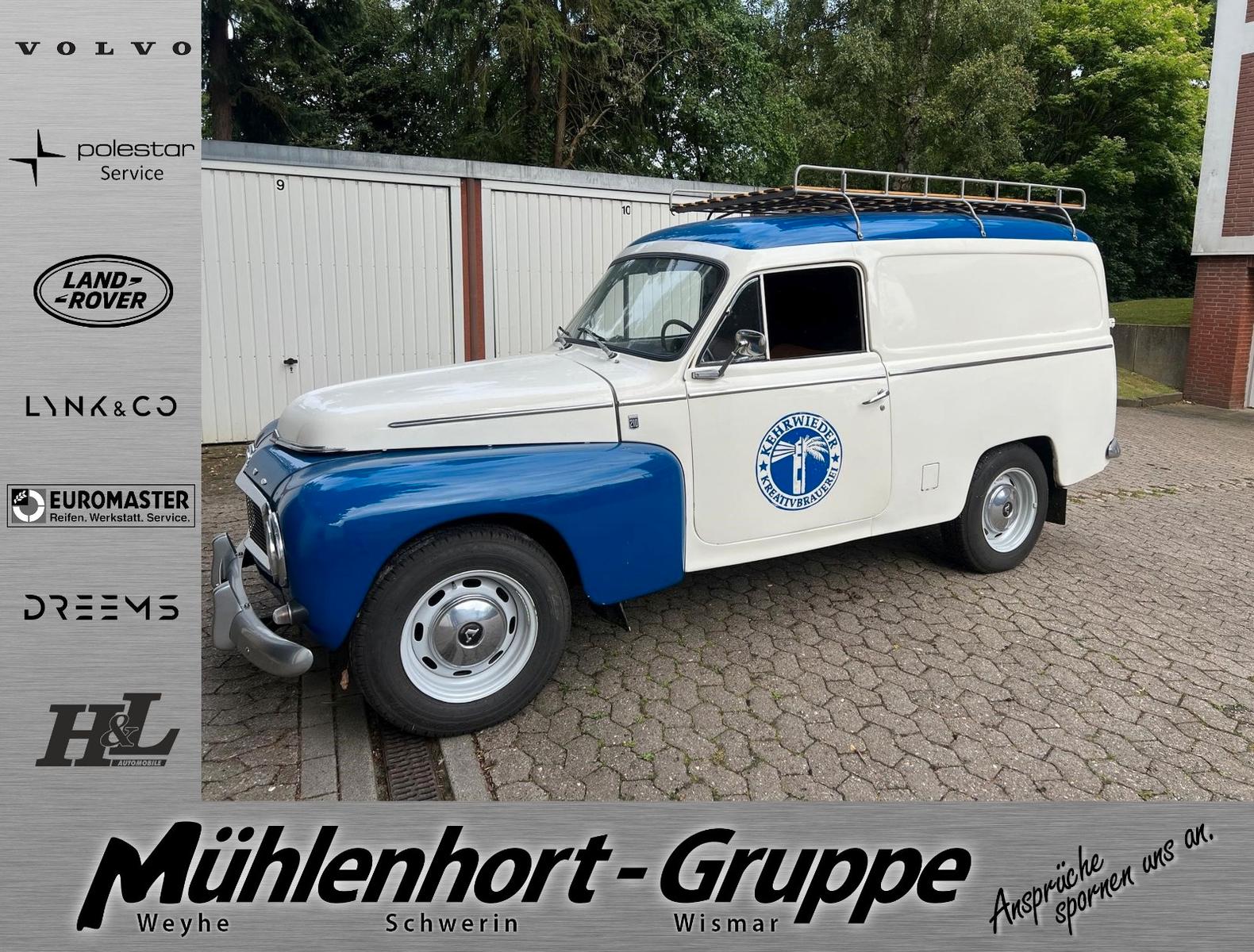 Volvo DUETT / P210 - Originalzustand - Anhängerkuppl.-