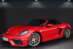 PORSCHE 718 Boxster 4.0 Spyder*Schalter*Bi-Xenon*PCM*20"
