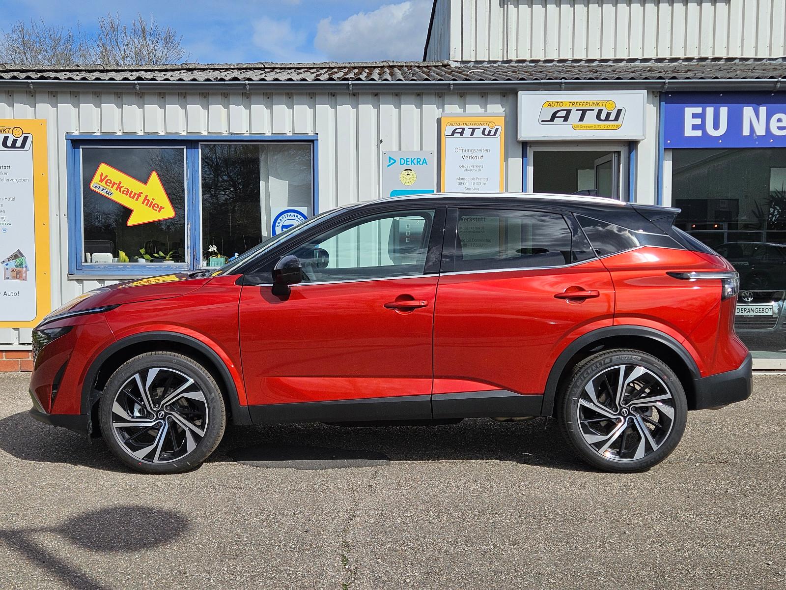 Nissan Qashqai Mild Hybrid 158 PS Automatik Tekna 20"