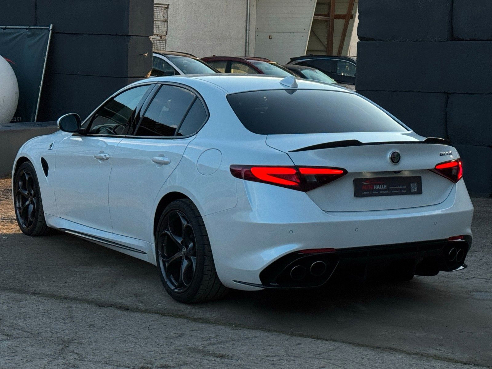 Fahrzeugabbildung Alfa Romeo Giulia Quadrif 2.9 510 Sparco Carbon Schale H&K