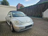 Volkswagen New Beetle 1.6 Cabriolet - - Volkswagen New Beetle mit Benzin-Antrieb: Silber, Cabrio
