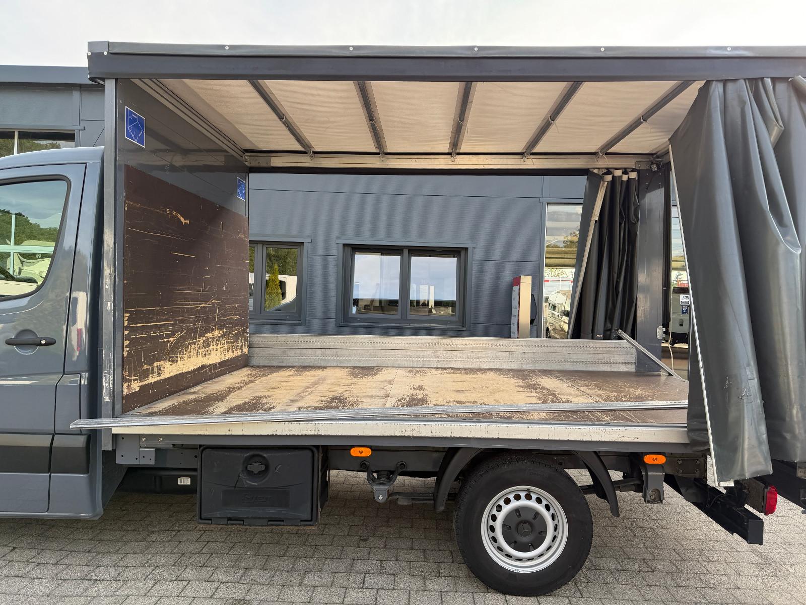 Mercedes-Benz Sprinter 314 CDI Pritsche + Schiebe Plane 3,5t