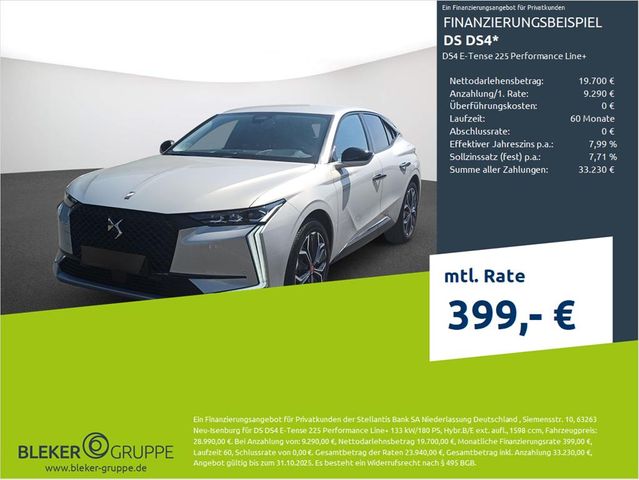 DS Automobiles DS4 E-Tense 225 Performance Line+