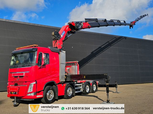 Volvo FH 540 8x4 / HMF 85 t/m CRANE + JIB + WINCH