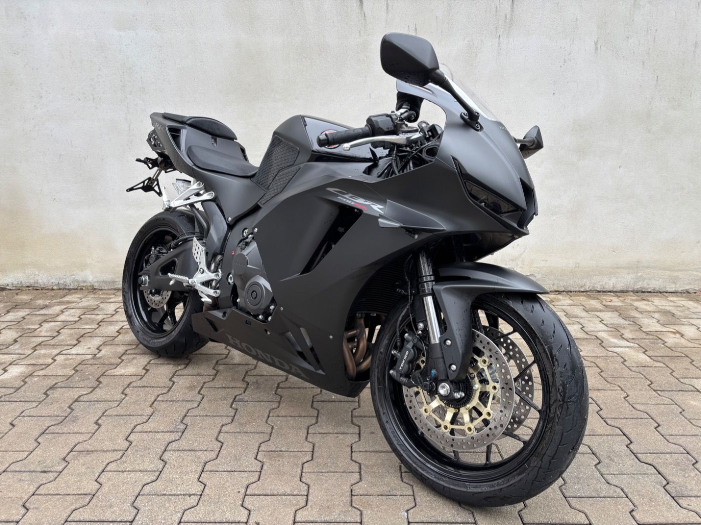 Fahrzeugabbildung Honda CBR 600 RR kurzer Kennzeichenhalter