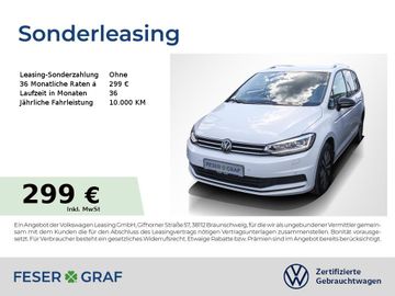 Volkswagen Leasingangebot: Volkswagen Touran Goal 1.5 TSI DSG Navi AHK LED SHz ParkAss