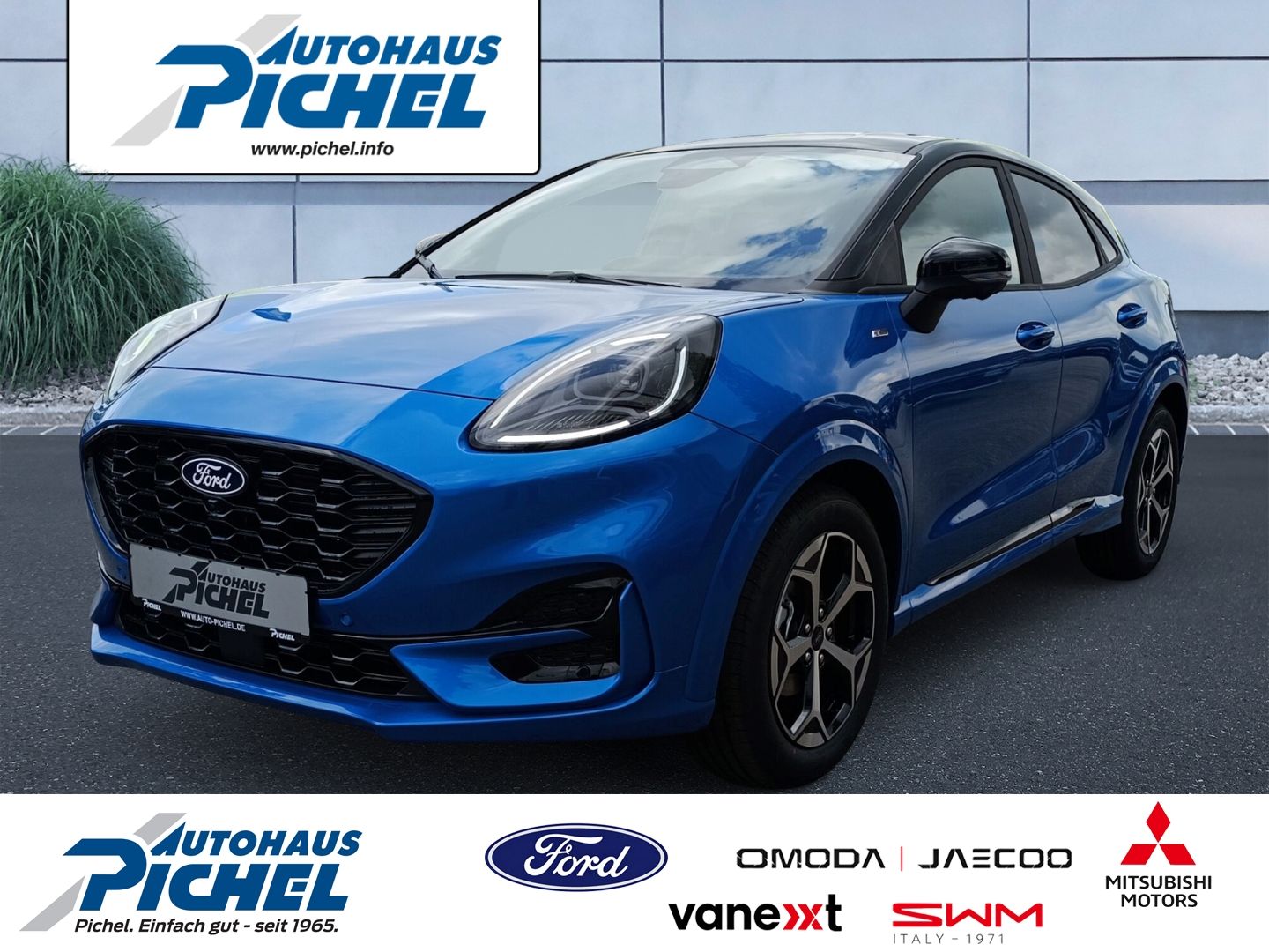 Ford Puma ST-Line NEUES MODELL DACH-SCHWARZ+Fahrerass