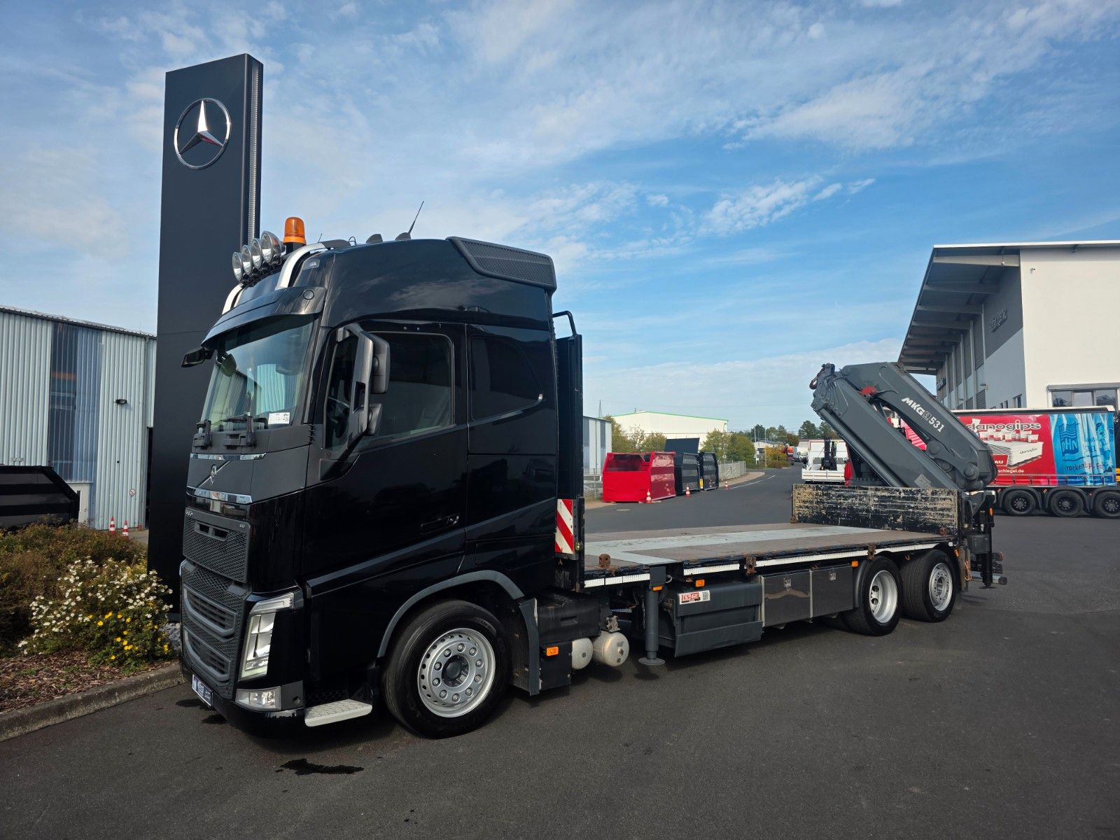 Fahrzeugabbildung Volvo FH 500 6x2 Heckkran MKG HLK 531 HP a5 Funk
