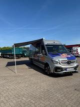 Mercedes-Benz 319 Motorradheckgarage Renntransporter Wohnmobil - Mercedes-Benz 319