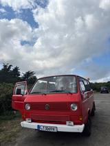 Volkswagen T3 Multivan Originallack H Kennzeichen Camper - rote Volkswagen T3 Multivan
