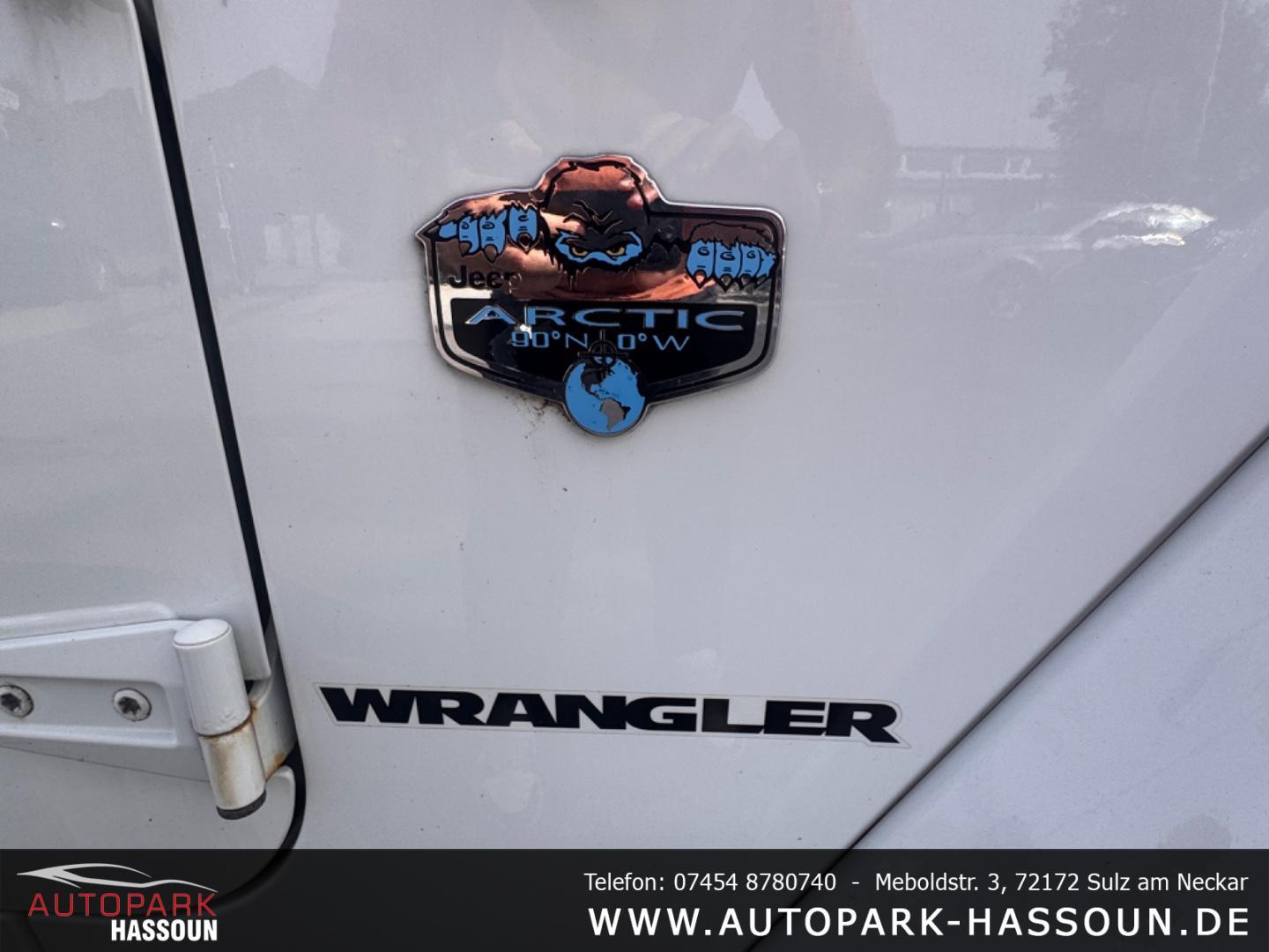 Jeep Wrangler 2.8 CRD Arctic | 200 ch | BVA | Hardtop + Softtop | Treuil | Chauffage stationnaire | GPS | Sièges chauffants