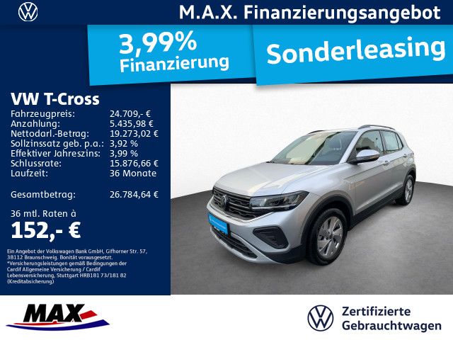 T-Cross 1.0 TSI DSG LIFE LED+NAVI+ACC+KAMERA+ALU