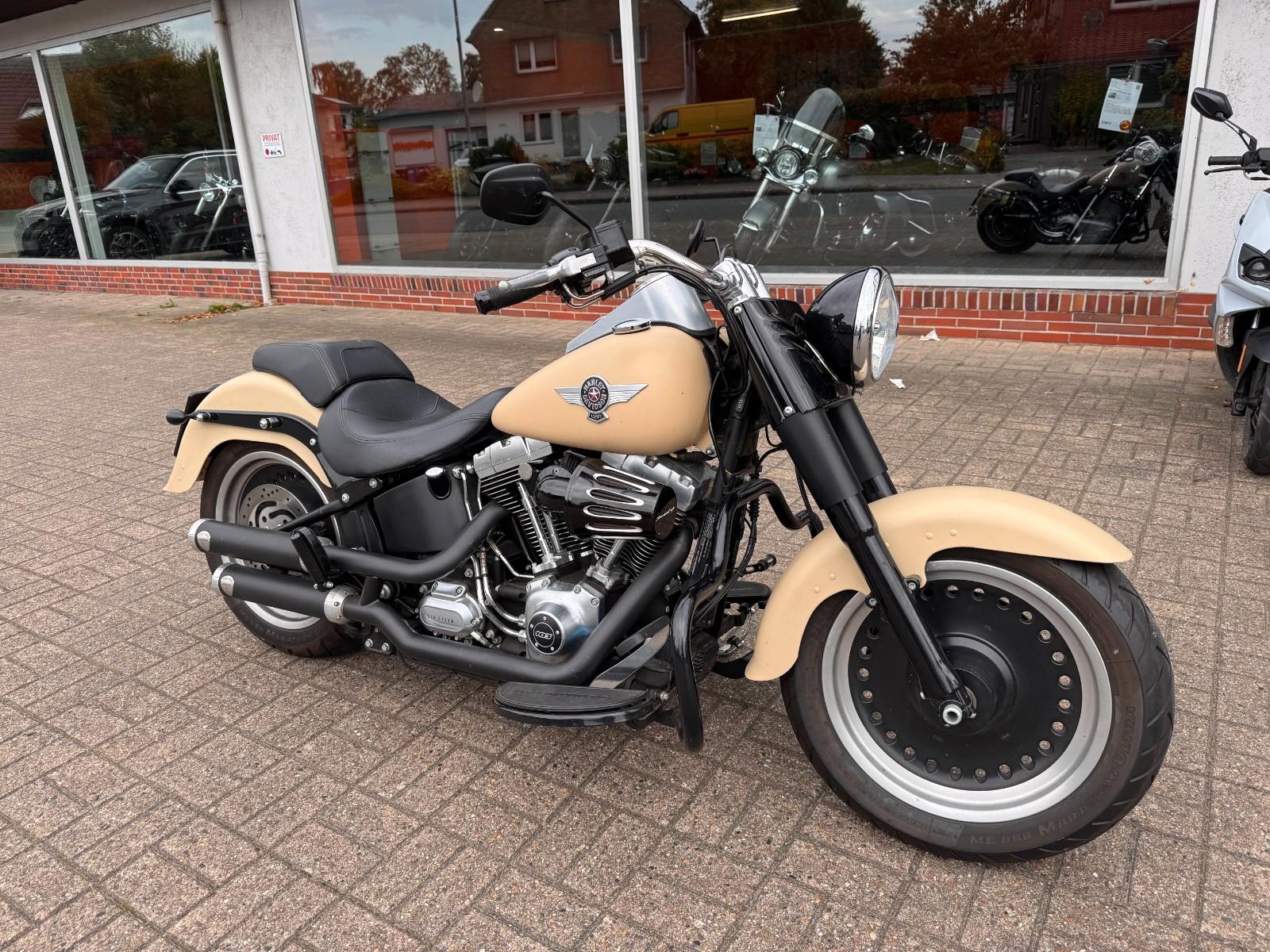 Harley-Davidson FLSTF Fat Boy 103 ABS Penzl Anlage