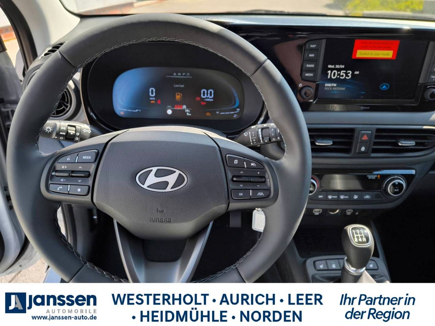 Fahrzeugabbildung Hyundai i10  Trend, Komfortpaket