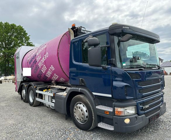 Scania P320 Faun Zoeller Müllwagen Euro 6 (23)