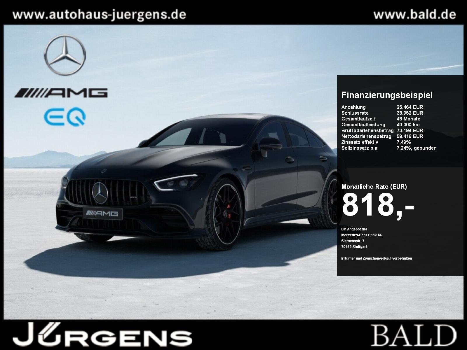 Mercedes-Benz AMG GT GT 53 AMG 4M+ Carbon/SHD/Burm/Night/Memo/Totw/21