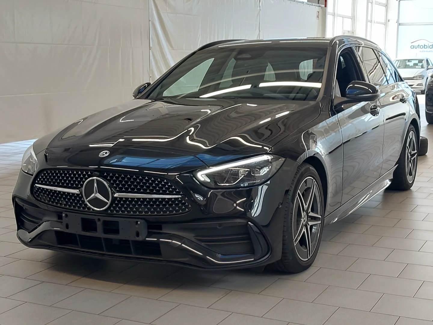 Mercedes-Benz C 220d T AMG-LINE/Night/Head-Up/1.Hd/MwSt/19Zoll