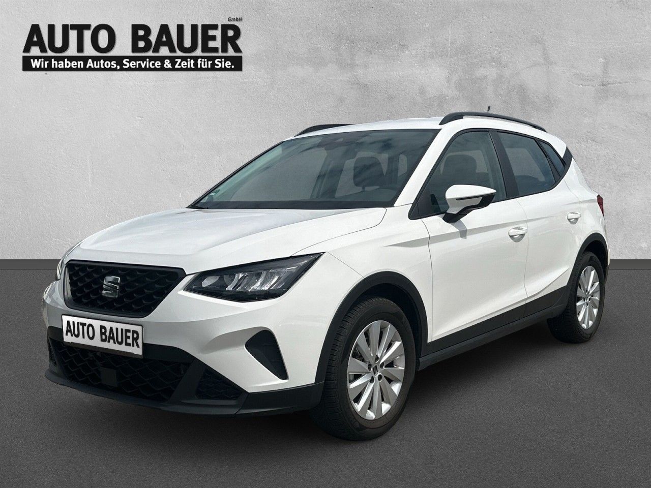 Fahrzeugabbildung SEAT Arona 1.0TSI 116PS Style Edition*AHK*1Hnd* - mit KI generiert/bearbeitet
