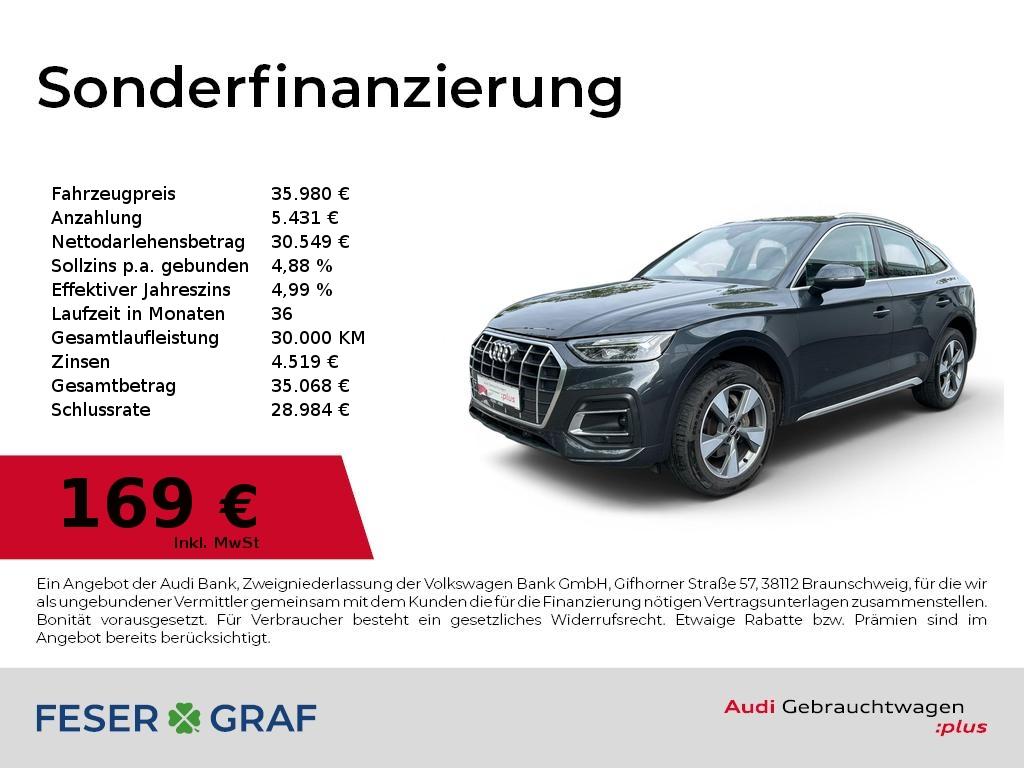 Audi Q5 Sportback advanced 40TDI quattro Kamera/SHZ/N