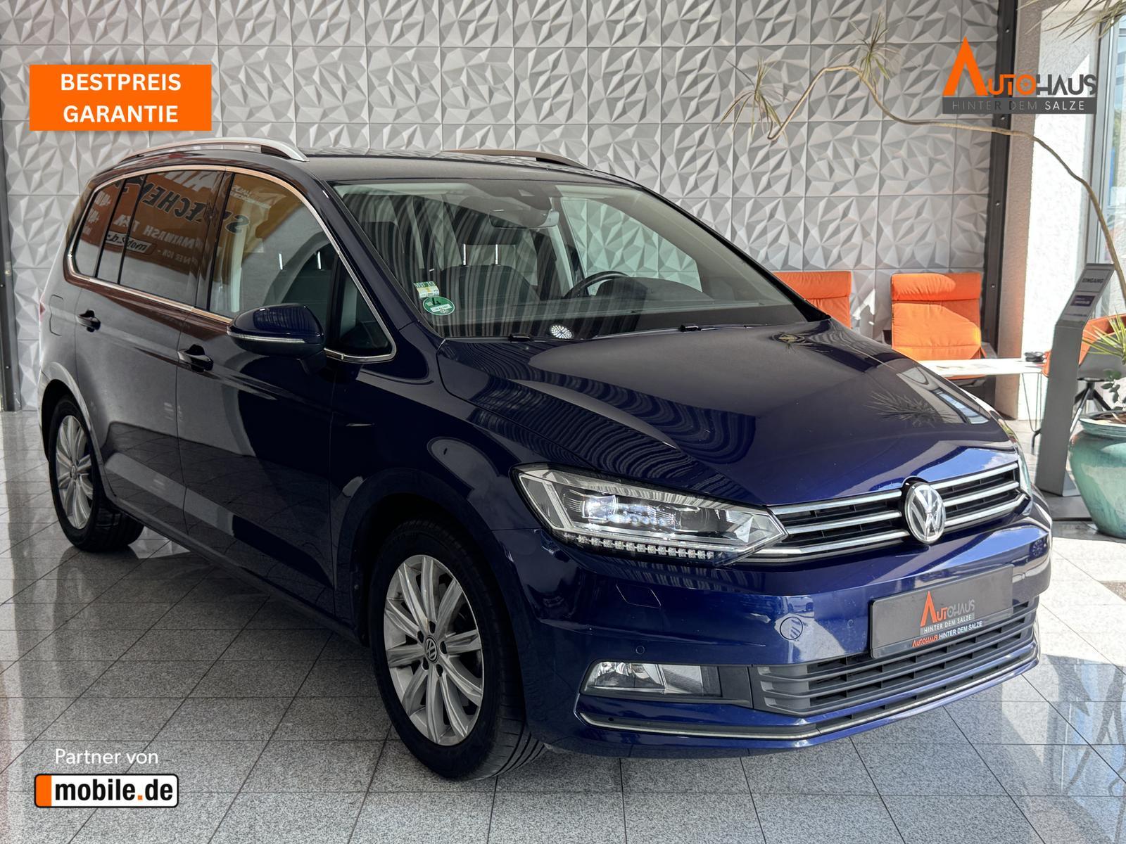 Volkswagen Touran Highline 2.0 TDI NAVI/SZH/ACC/LANE/AHK