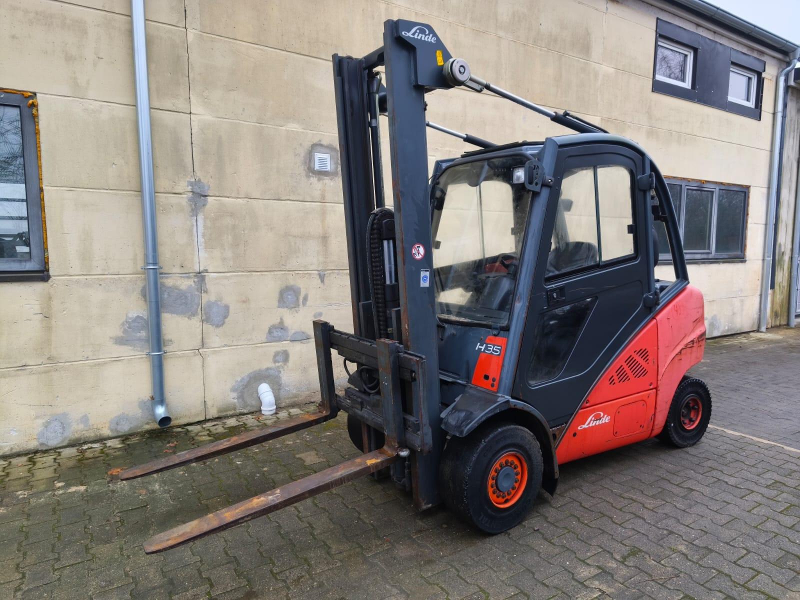 Linde H35D, 9B.St. Kabine