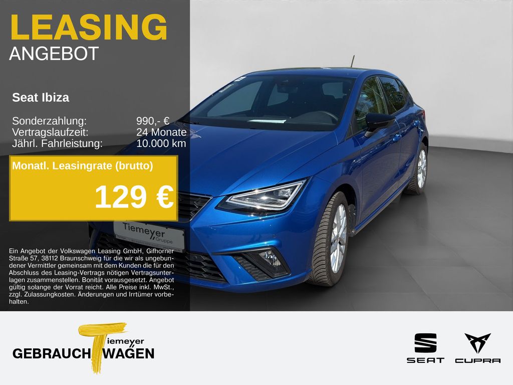 Seat Ibiza 1.0 TSI DSG FR LED NAVI KAMERA ACC