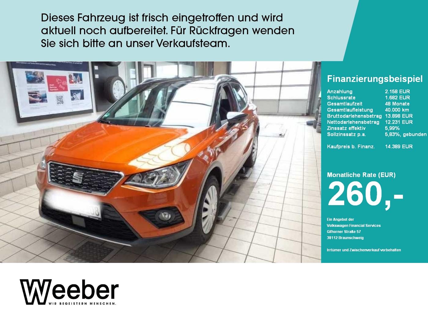 Seat Arona Xcellence * SHZ*NAVI*APP CONNECT*PDC *