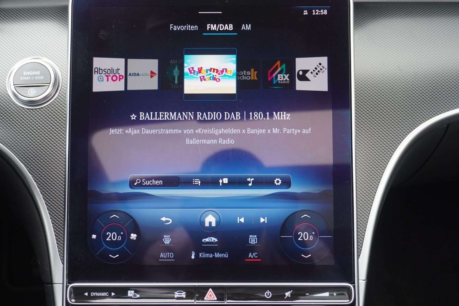 Mercedes-Benz C-Class C180 T-Modell AMG Line LED Navi Panorama Kamera, миниатюра 17