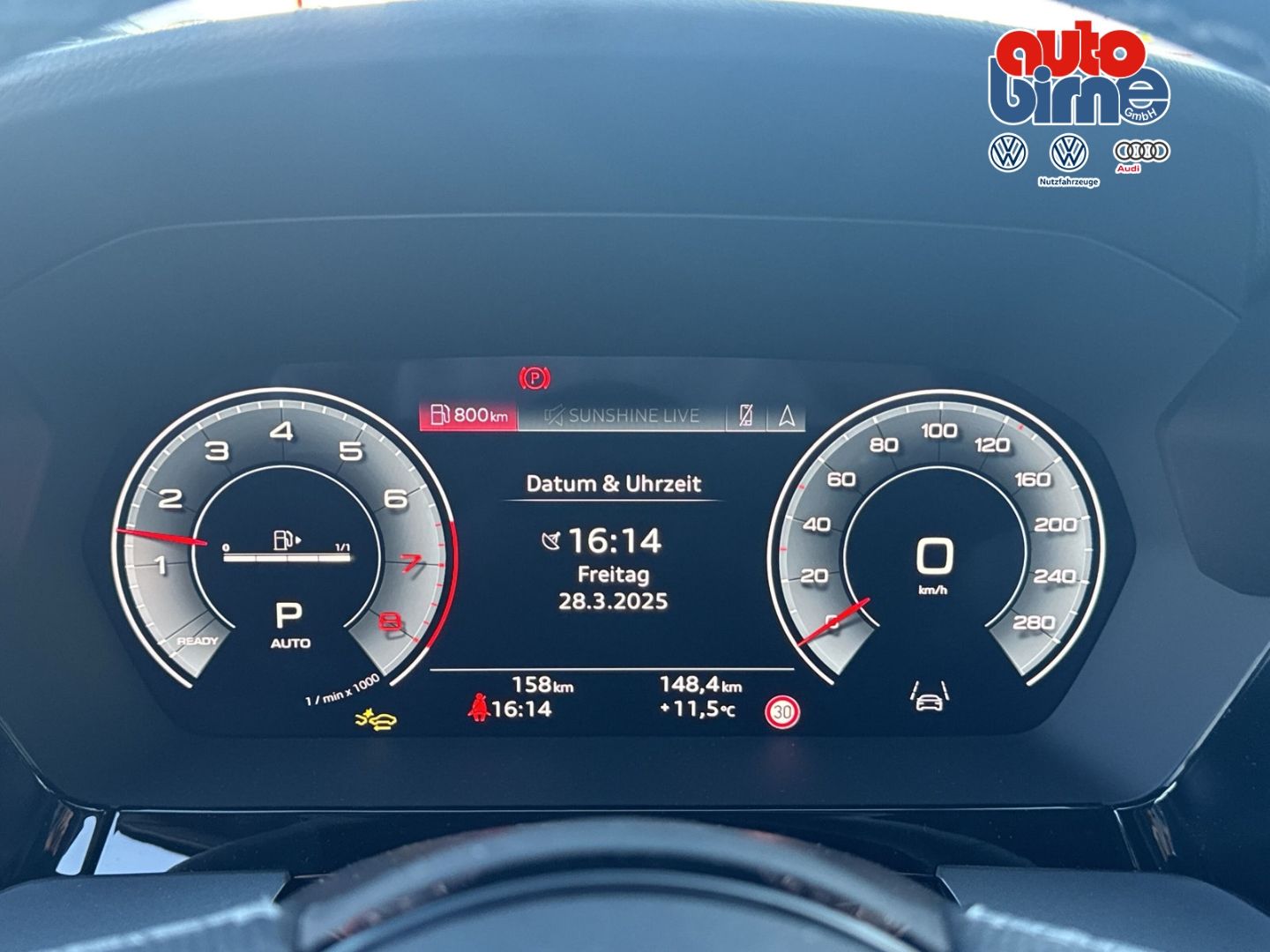 A3 Sportback 1.5 TFSI advanced HUD Navi Digitale