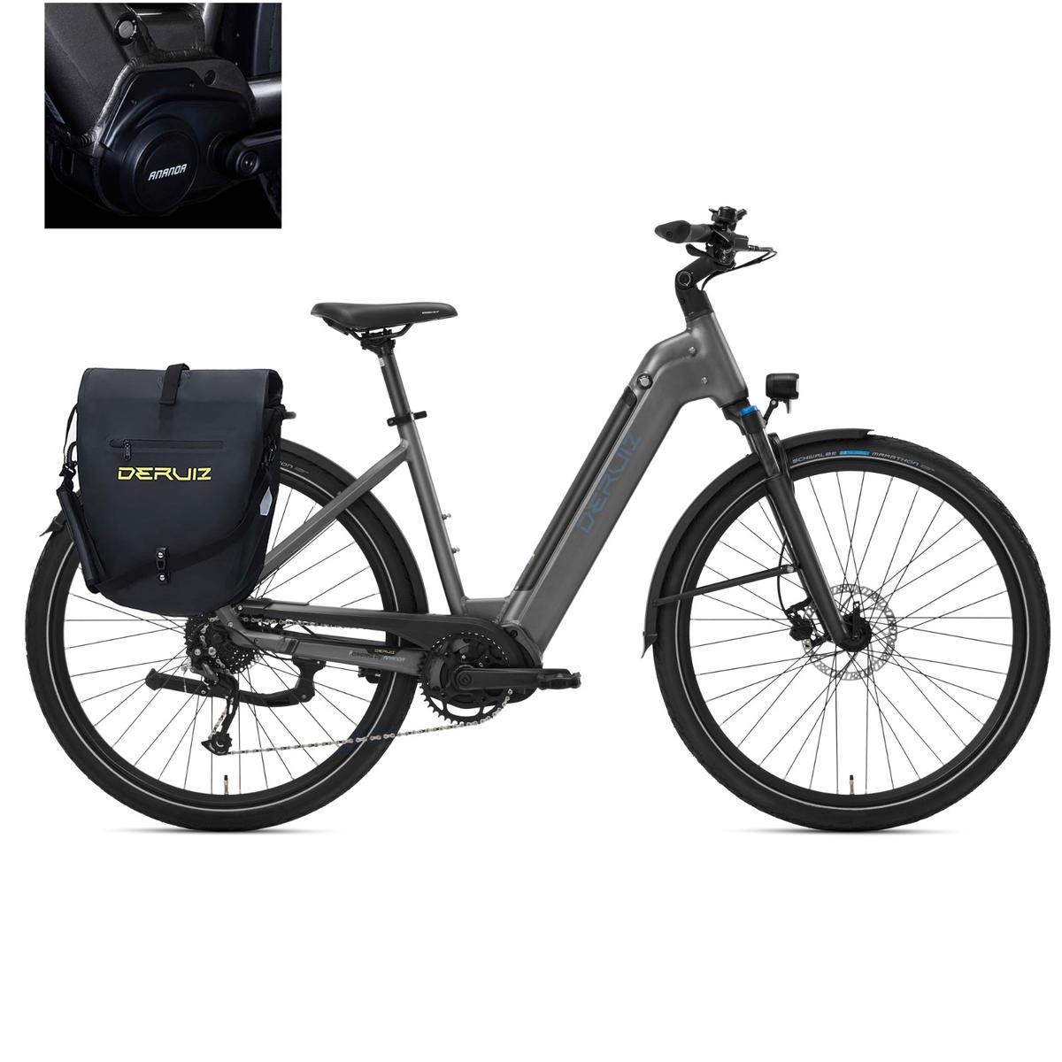 Deruiz MICA-G Trekking-E-Bike 80Nm Mittelmotor