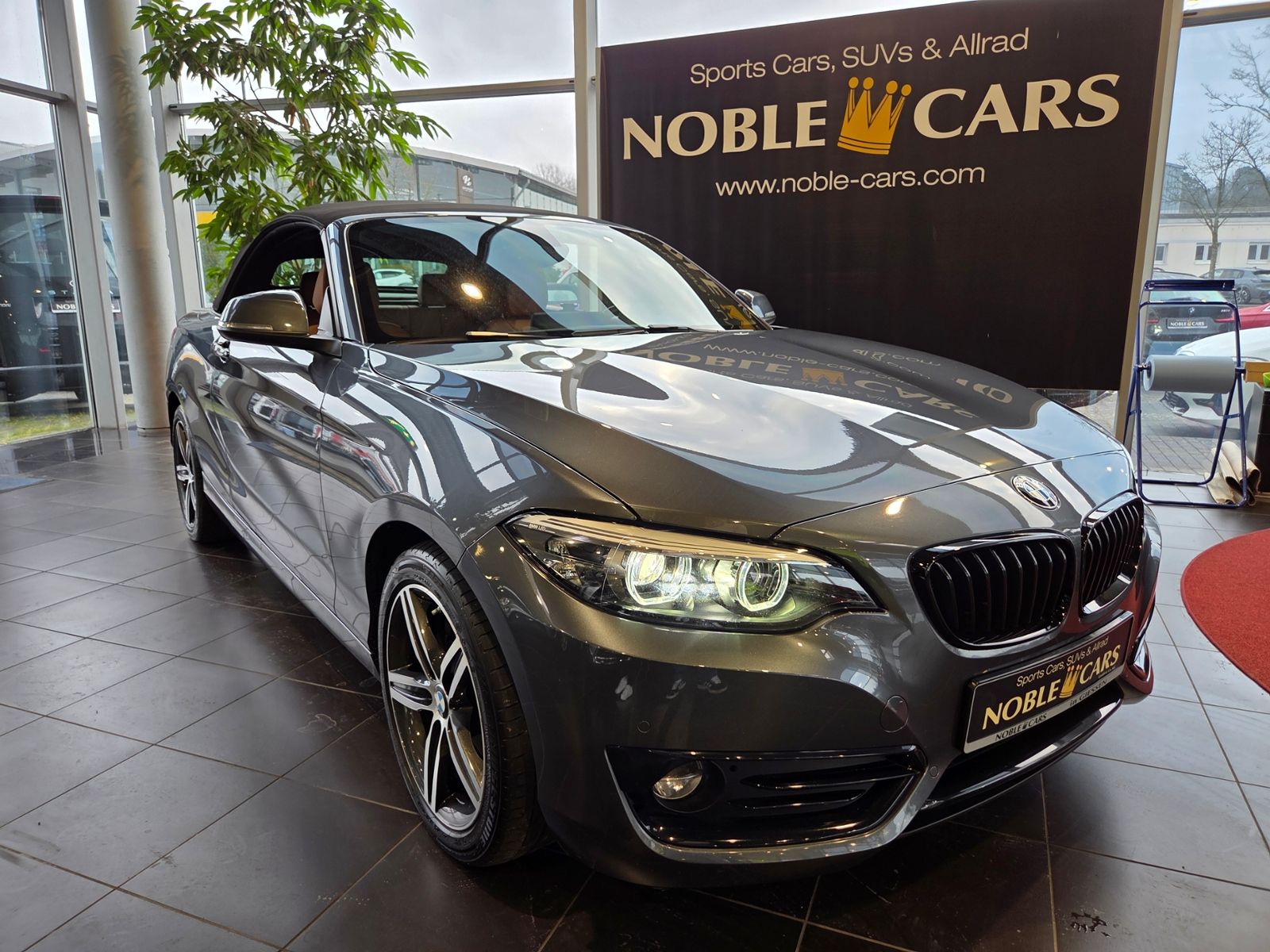 Fahrzeugabbildung BMW 220d Cabrio Sport Line H/K LED NAV SHZ PDC 17"