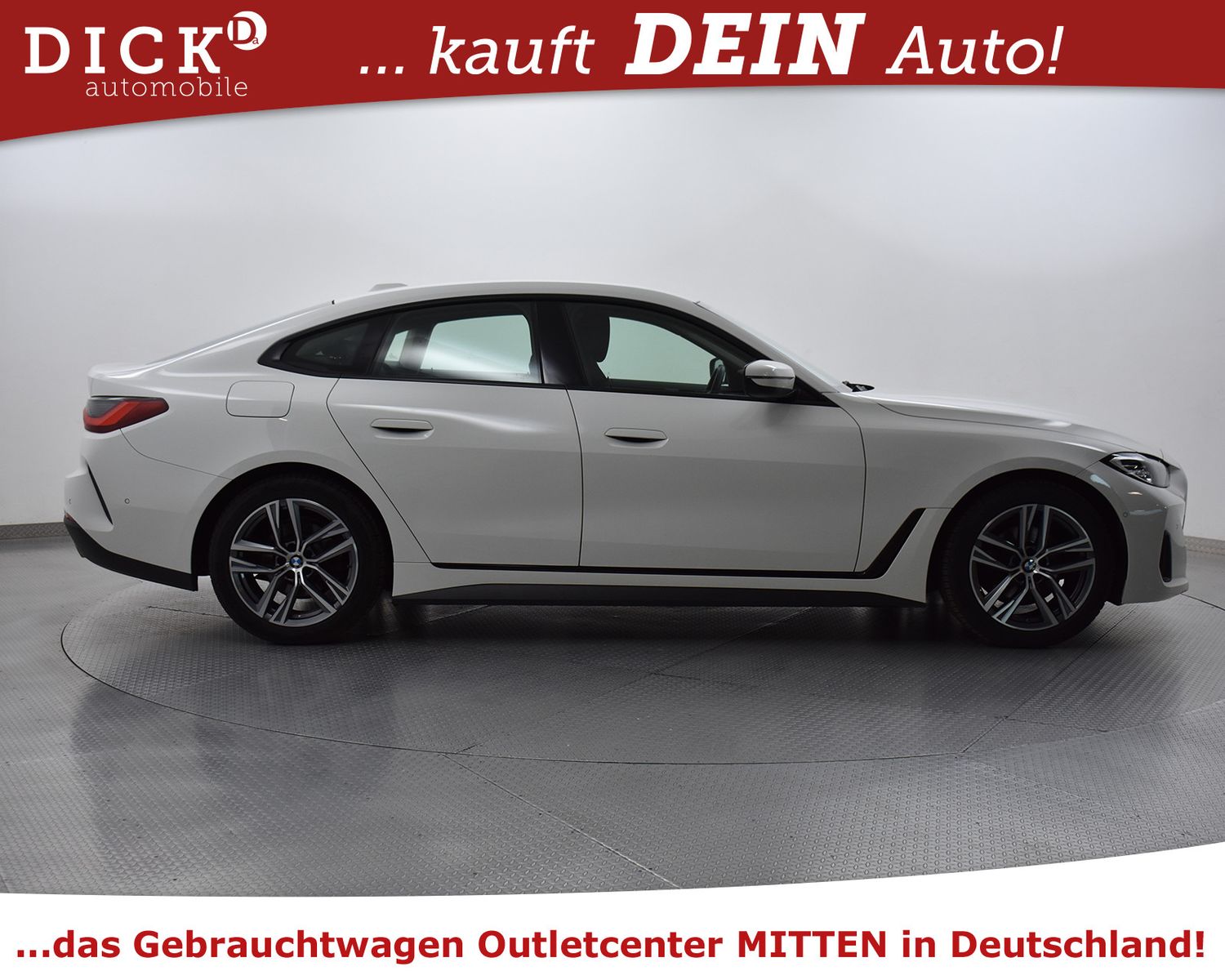 BMW 420d Aut. Gran Coupé M SPORTF+LEDER+NAVI PLUS+18 - Image 3
